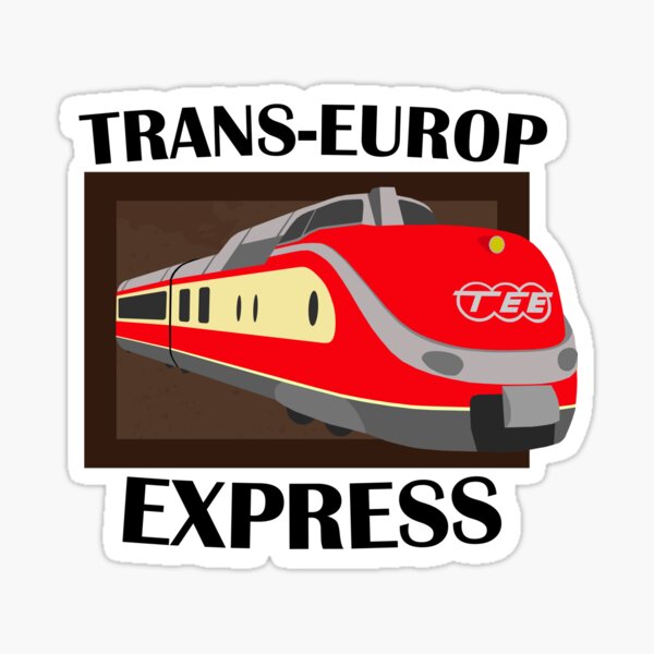 Item preview, Trans Europe Express designed and sold by SB-Print.