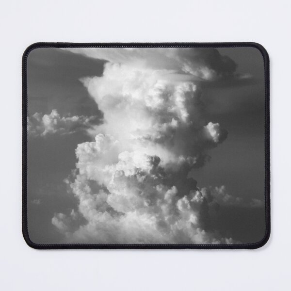 Item preview, Tall White Cumulonimbus Storm Cloud in Black and White designed and sold by vryandesigns.