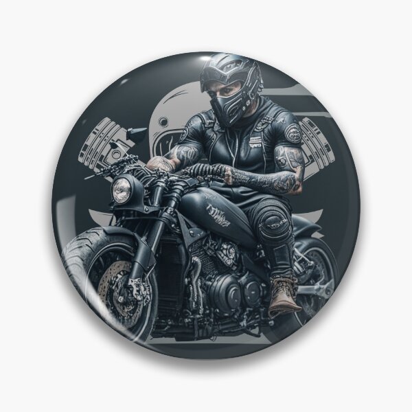 Item preview, Biker Logo designed and sold by oldtimesss.