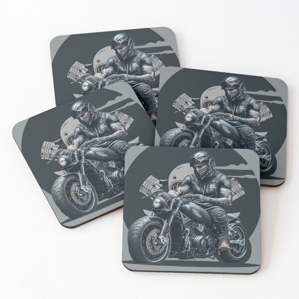 Item preview, Biker Logo designed and sold by oldtimesss.