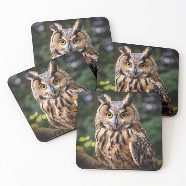 Item preview, Silent Specter: The Enigmatic Long Eared Owl designed and sold by Brendon987.