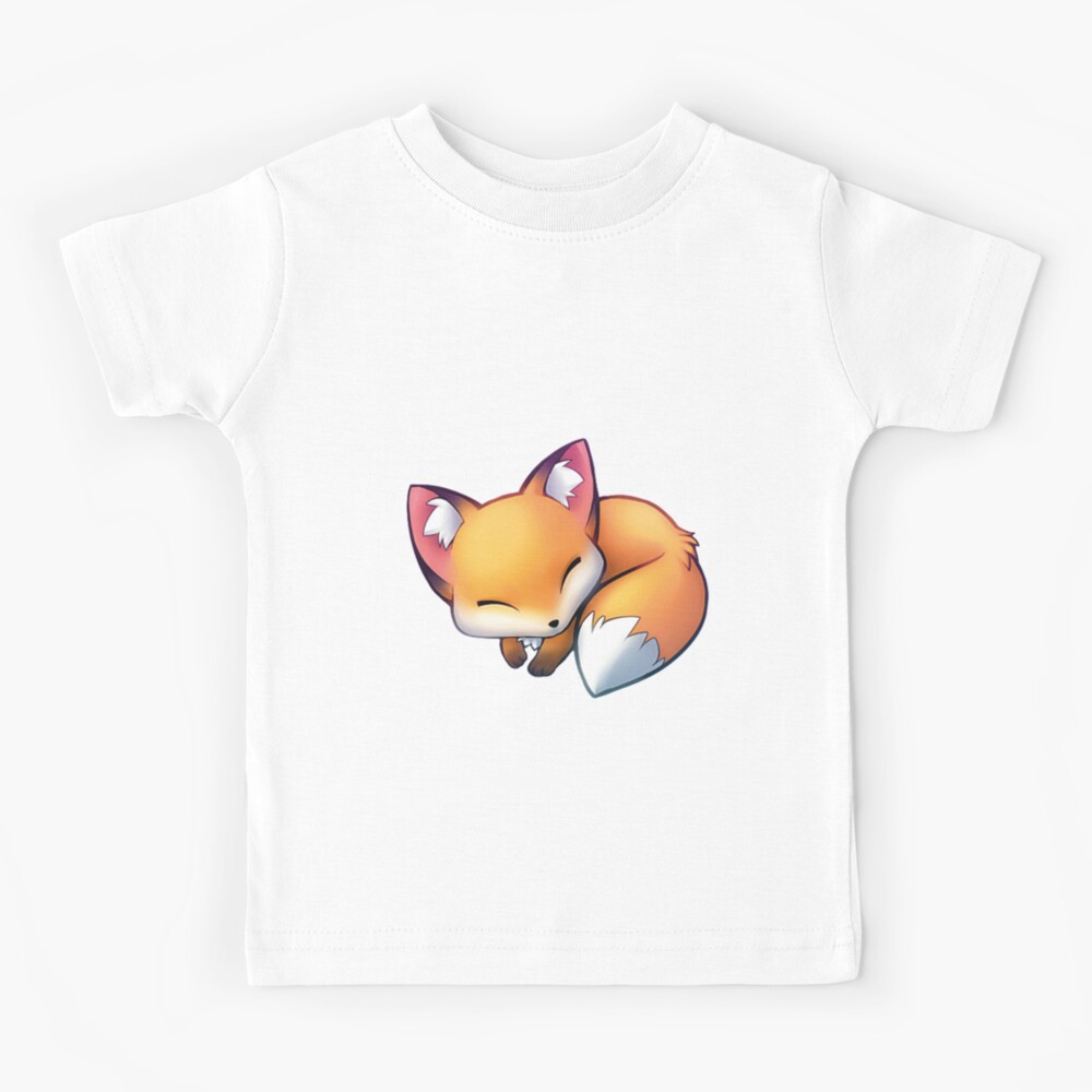 Cute fox Kids T-Shirt for Sale by SaraMariotti | Redbubble