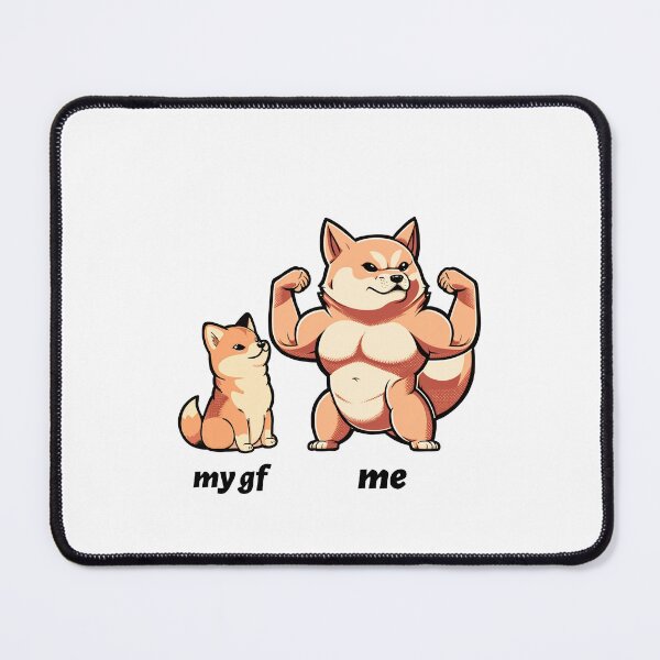Item preview, Fitness dog Couple - funny bodybuilding design designed and sold by Cali-Power.