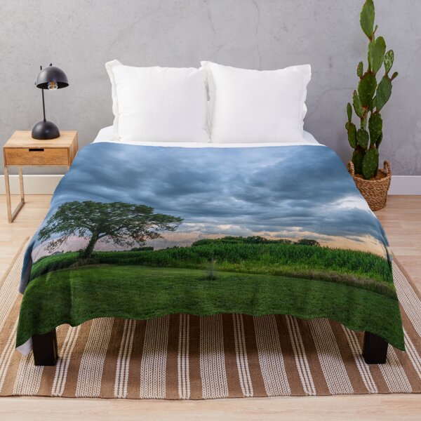 Item preview, Cornfield Tree Sunset designed and sold by mljdwhite.