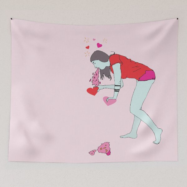 Item preview, Barf Valentine designed and sold by katherine montalto.