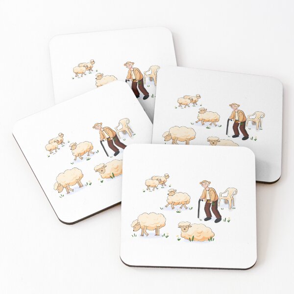 Item preview, Sheeps  designed and sold by rizdrawings.