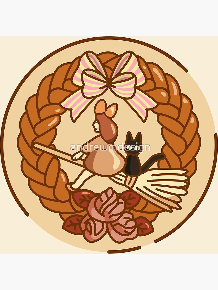 Kiki's Delivery Inspired Wreath