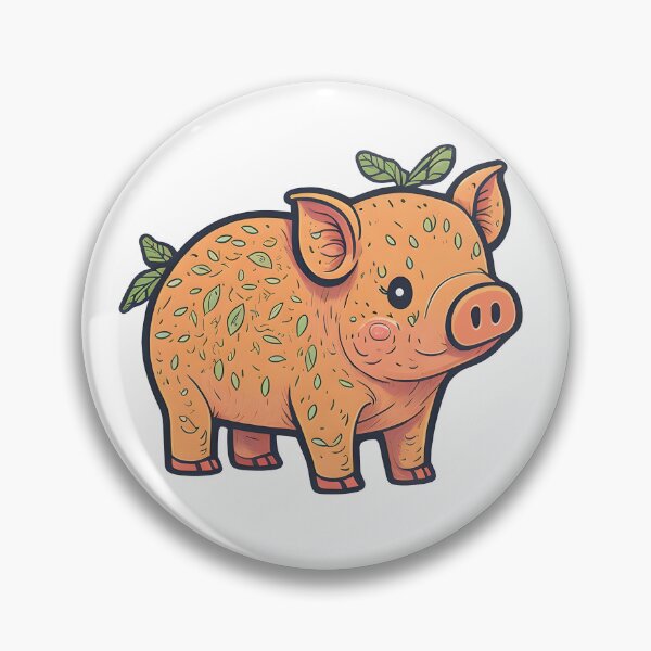 Artikelvorschau, Vegetable Pig entworfen und verkauft von Islandadora.