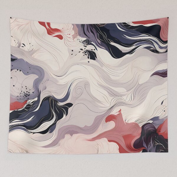 Item preview, Japanese textile design XIII: Floral motifs and flowing lines that capture the essence of Japanese elegance. designed and sold by InsaneLEDP.