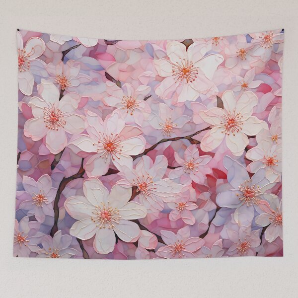 Item preview, Japanese textile design XVI: Floral motifs and flowing lines that capture the essence of Japanese elegance. designed and sold by InsaneLEDP.