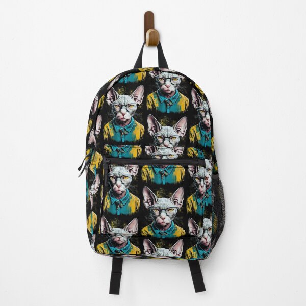 Item preview, Hipster cat Ziggy #cat designed and sold by JBJart.