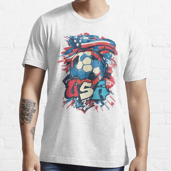 Men's usa clearance crest soccer t-shirt