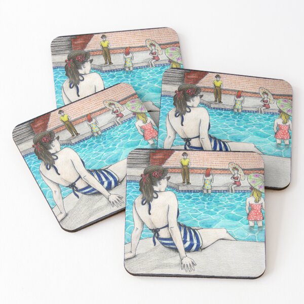 Item preview, Girl by the pool designed and sold by ceriredhot2.