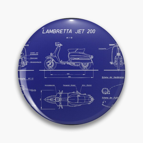 Item preview, Mod Lambretta Jet 200 motor scooter  designed and sold by Geestock.
