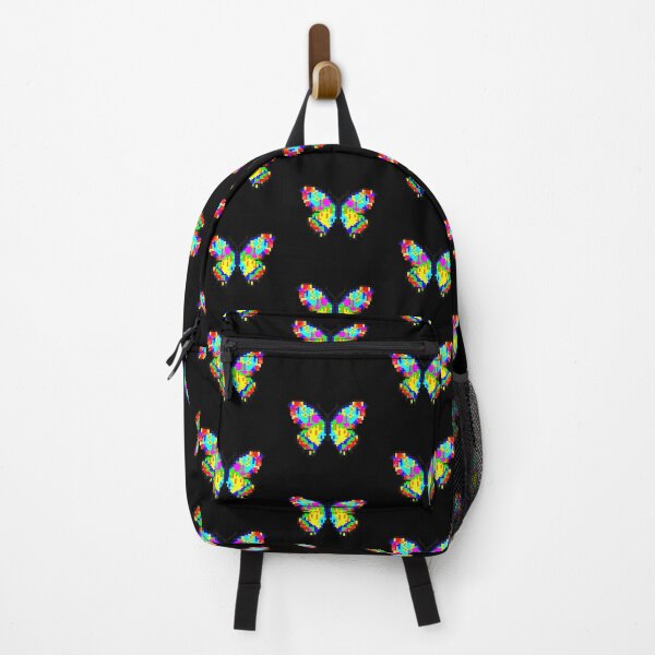 Item preview, DBDS, Flutterby Series, Beautiful Colourful Pixel Butterfly  designed and sold by DBDSLifestyle.