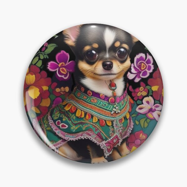 Item preview, Unlock the Charm of Indigenous Mexican Little Chihuahua Clip Art | Personalized Items designed and sold by ShoppingKazkar.