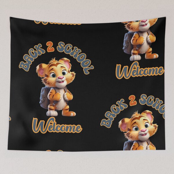 Item preview, Welcome Back To School  - Cute Tiger Pupil, Teach Love Inspire, Back To School, Teacher Tee, Teacher Appreciation Tee, 1st day of school designed and sold by PupilLove.