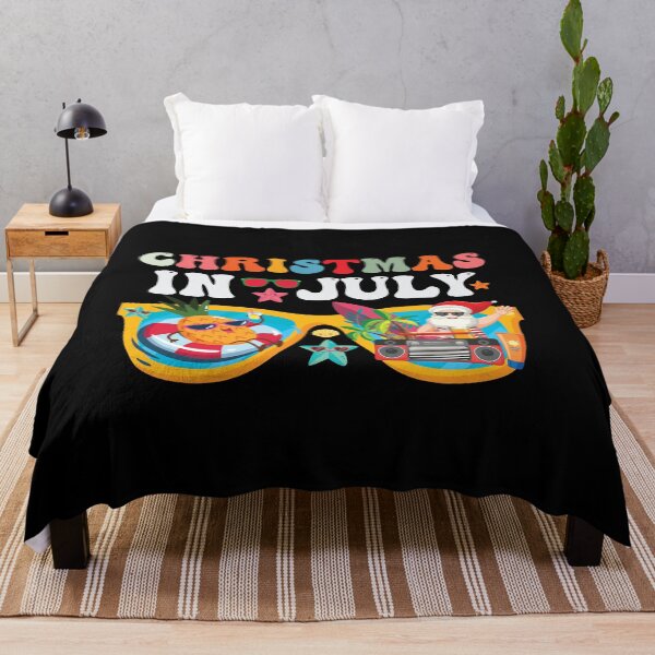 Item preview, Christmas In July Santa Sunglasses Summer Beach Funny Xmas Classic T-Shirt designed and sold by design-animals.