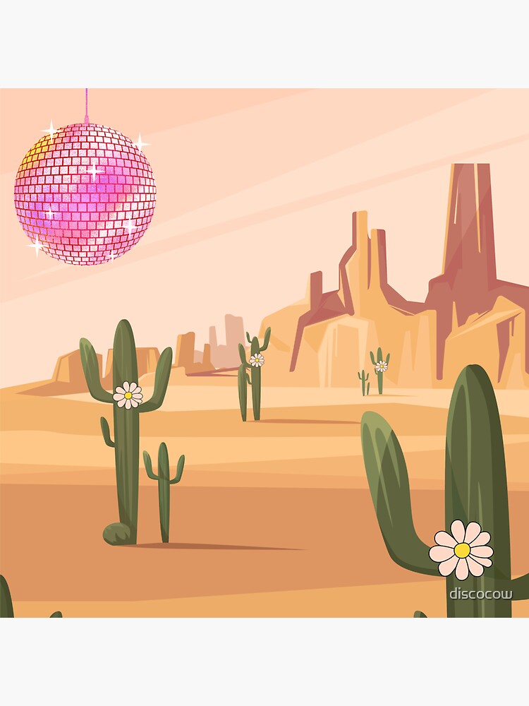 Desert Disco sticker