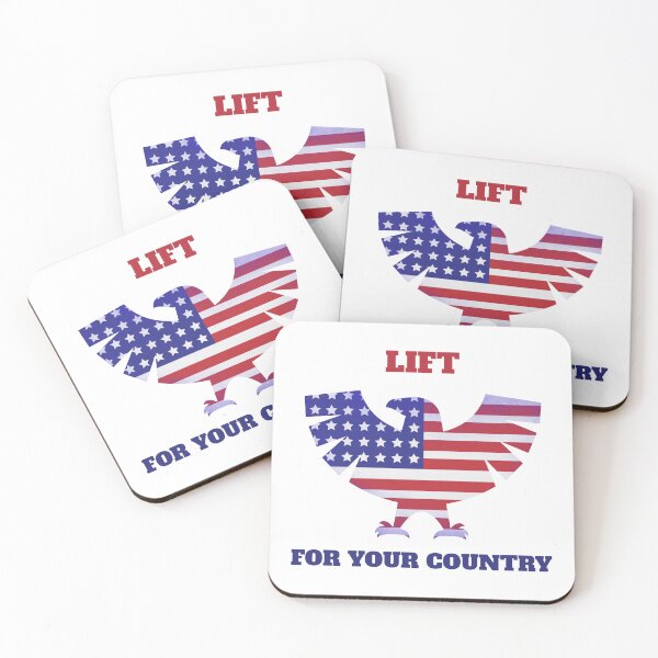 Artikelvorschau, LIFT FOR YOUR COUNTRY - Design für amerikanische Sportler entworfen und verkauft von Cali-Power.