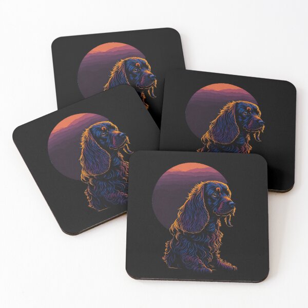 Item preview, Cocker Spaniel Twilight Tale: Silhouette Design designed and sold by DesignArtEmpire.