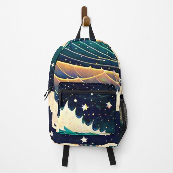 Item preview, Night Ocean with Stars designed and sold by ArtFactoryAI.
