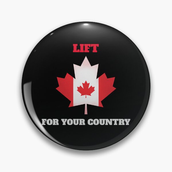 Item preview, LIFT FOR YOUR COUNTRY - design for Canadian athletes designed and sold by Cali-Power.