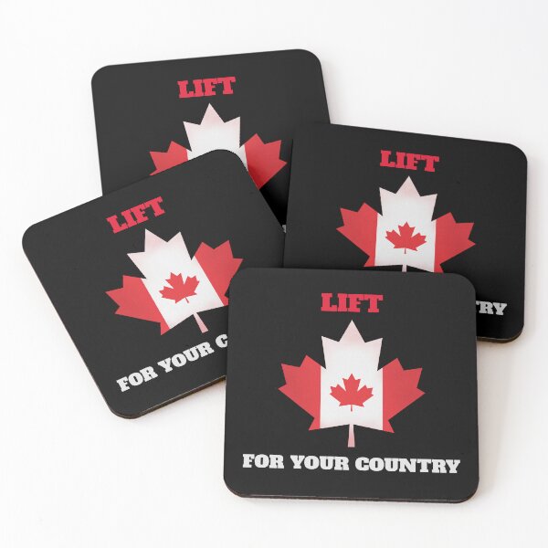 Item preview, LIFT FOR YOUR COUNTRY - design for Canadian athletes designed and sold by Cali-Power.