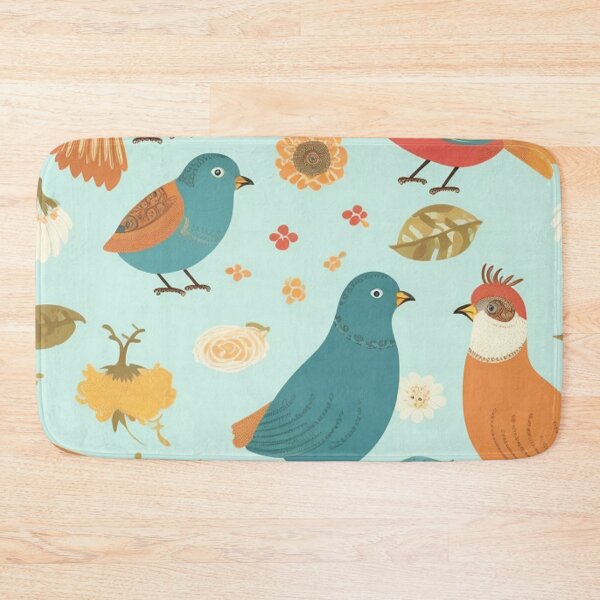 Item preview, Alternate Vintage Bird Sketch Design Pattern Print  designed and sold by randomtdesigns.