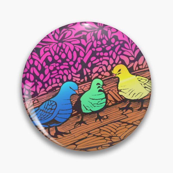 Item preview, pigeons 2023 tileartwork designed and sold by tileartwork.