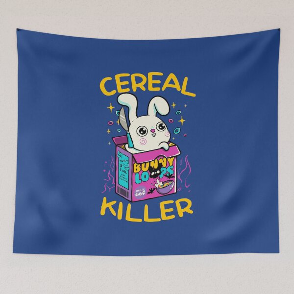 Item preview, Cereal Killer Blue by Tobe Fonseca designed and sold by Tobe Fonseca®.