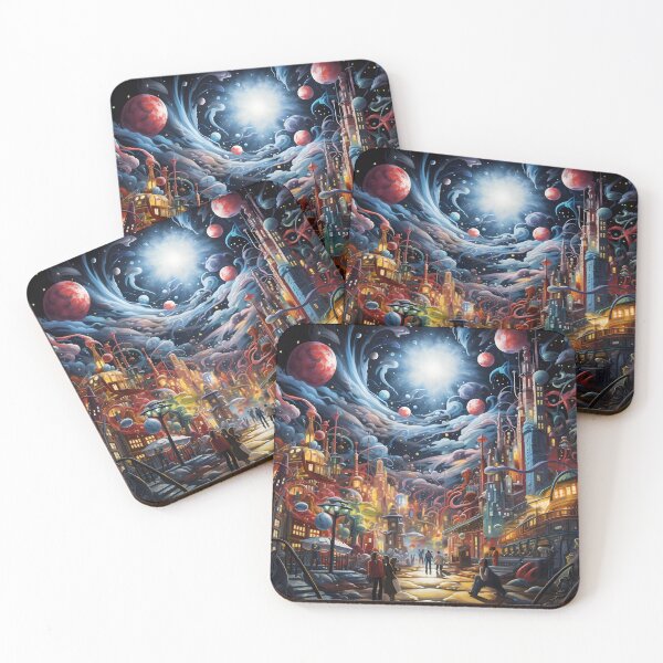 Item preview, Abstract Dreamlike Where's Waldo Style Illustration designed and sold by Onnnit.
