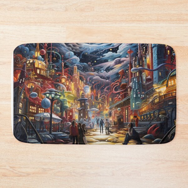 Item preview, Abstract Dreamlike Where's Waldo Style Illustration designed and sold by Onnnit.