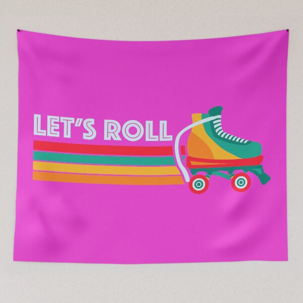 Item preview, Lets-Roll Skating Skater Vintage 70s 80s designed and sold by StitchStiles.