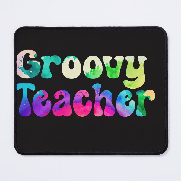 Item preview, Tie- dye groovy teacher designed and sold by TenderSoar.