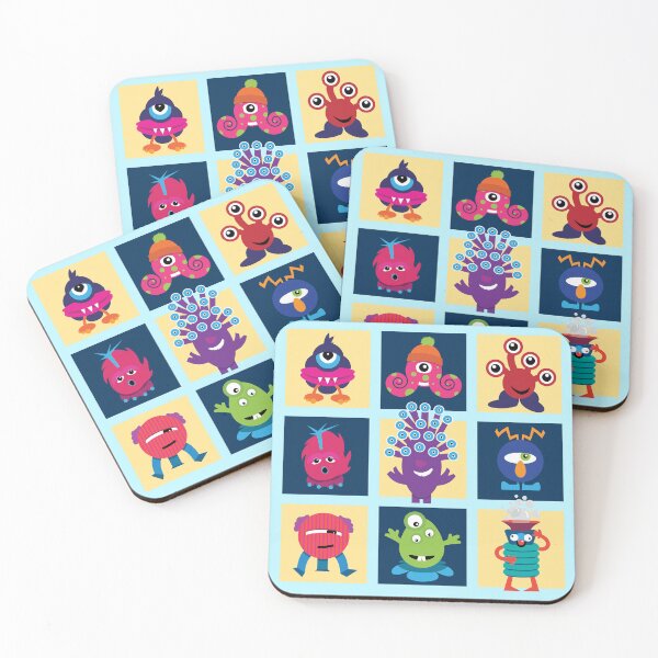Item preview, Summer Monsters designed and sold by WonderWhat.