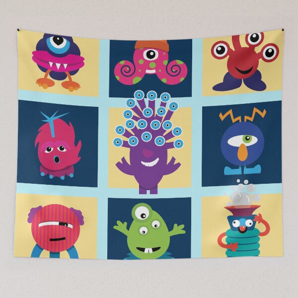 Item preview, Summer Monsters designed and sold by WonderWhat.