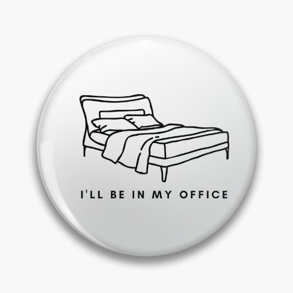 Item preview, I'll be in my office BED [black line] designed and sold by house of luna.