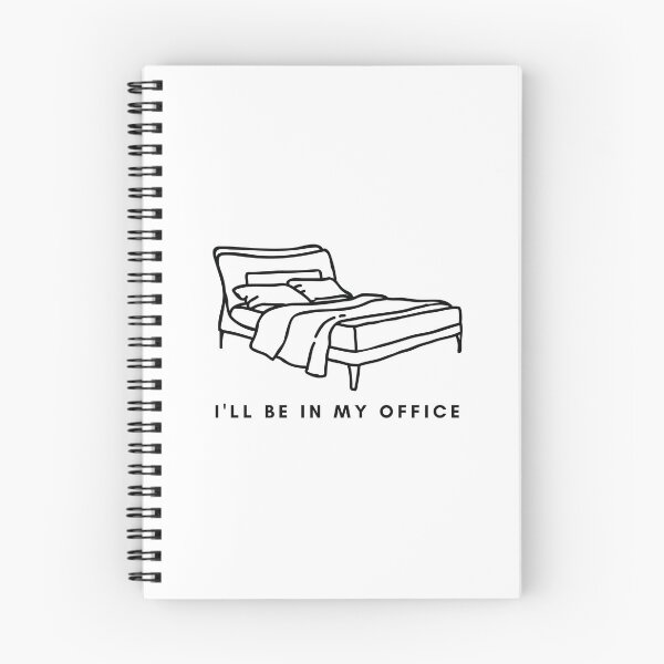 Item preview, I'll be in my office BED [black line] designed and sold by house of luna.