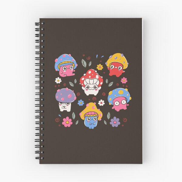 Item preview, Cute But Psychedelic Mushrooms Brown by Tobe Fonseca designed and sold by Tobe Fonseca®.