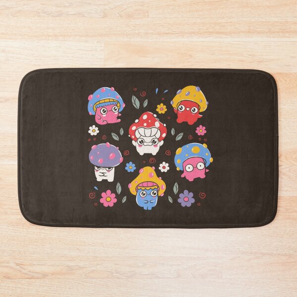 Item preview, Cute But Psychedelic Mushrooms Brown by Tobe Fonseca designed and sold by Tobe Fonseca®.
