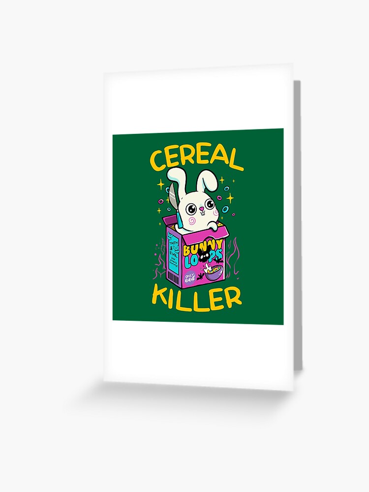 Kawaii Charms Cereal Greeting Card for Sale by pai-thagoras