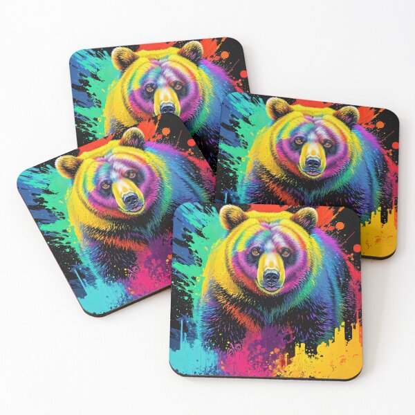Item preview, Pycodelic Bear designed and sold by bocukart.