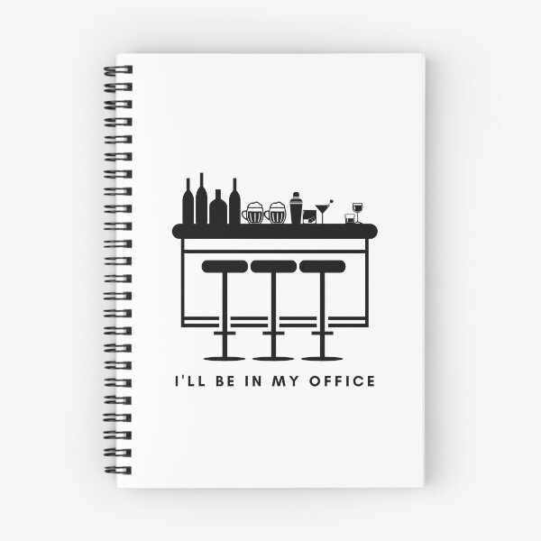 Item preview, I'll be in my office BAR [black line] designed and sold by house of luna.