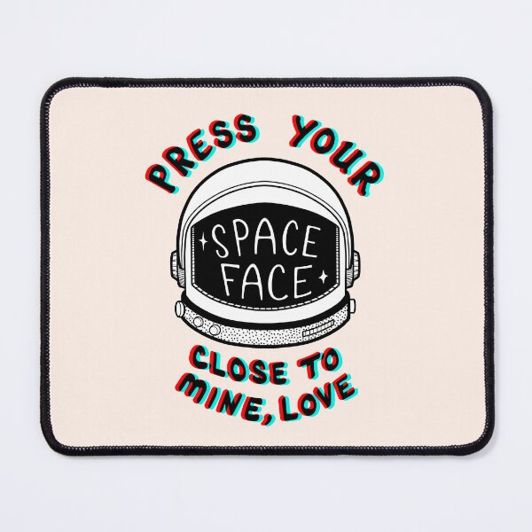 Item preview, Press Your Space Face designed and sold by Hanged Hare Studio.