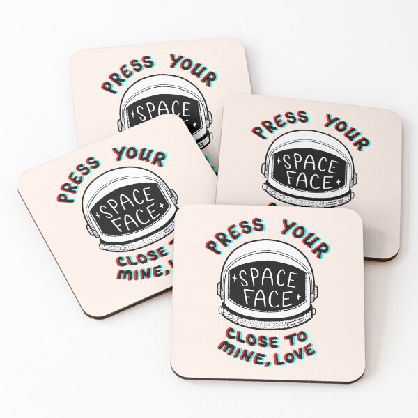 Item preview, Press Your Space Face designed and sold by Hanged Hare Studio.