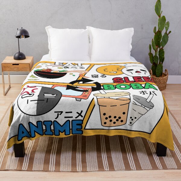 Item preview, Eat Sleep Anime Boba designed and sold by BLACK TEAHH.