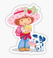 Strawberry Shortcake and your dog Sticker