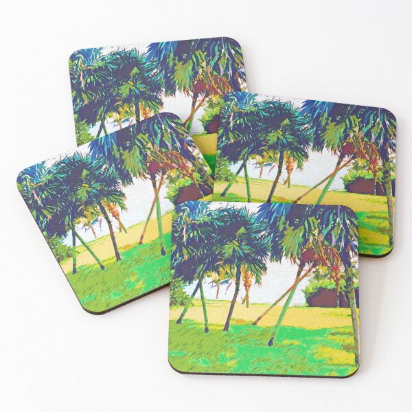 Item preview, HAWAIIAN BEACH PARK designed and sold by ArtbyRolleen.