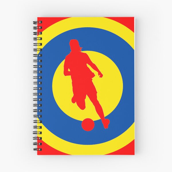Item preview, La Roja Spanish women's football retro Mod Roundel designed and sold by ModSupporters.